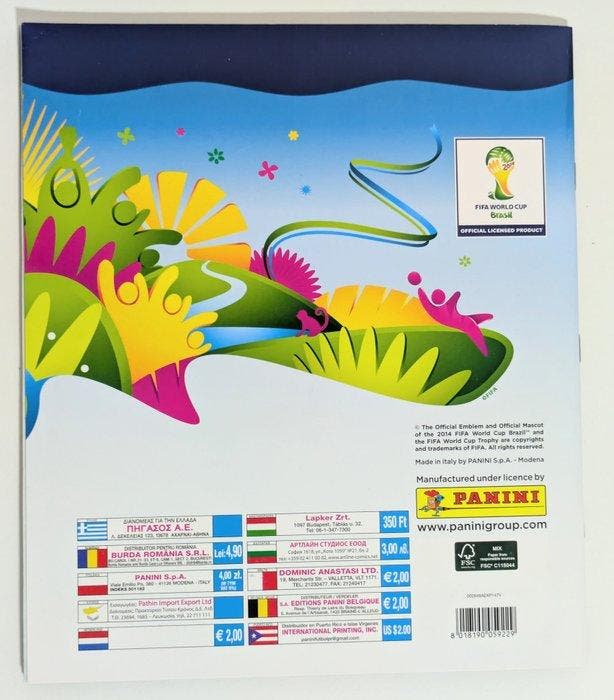 Panini World Cup Brasil 2014 Lionel Messi, Ronaldo, Neymar, Collections, Autocollants