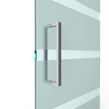 U-deurgreep rechthoekig 30x15mm - L: 515x500mm - RVS, Doe-het-zelf en Bouw, Verzenden, Nieuw