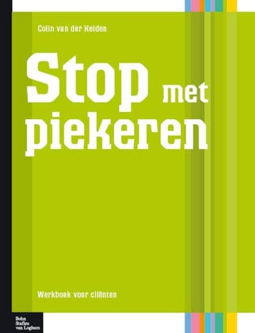 Stop met piekeren / Protocollen voor de GGZ 9789031374250, Verzenden, Colin van der Heiden