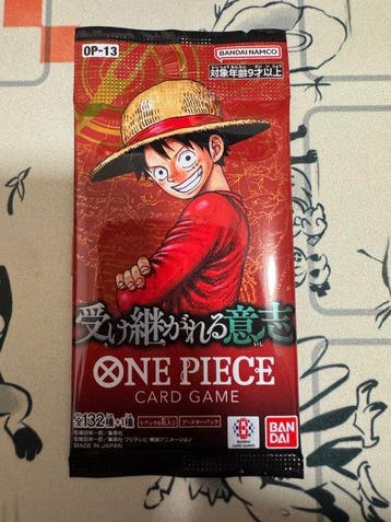 Bandai - 20 Booster pack - One Piece - ONE PIECE CARD GAME, Hobby & Loisirs créatifs
