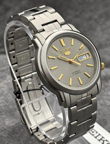 Seiko - Seiko 5 - Sans prix de réserve - SNKK67K1 - Homme -, Handtassen en Accessoires, Nieuw