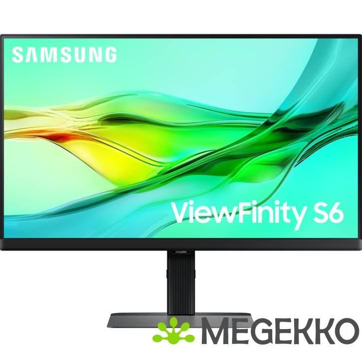 Samsung ViewFinity S6 LS24D600UAUXEN 24  Quad HD 100Hz USB-C, Computers en Software, Overige Computers en Software, Nieuw, Verzenden