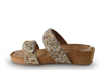 Lazamani Slippers in maat 38 Beige, Slippers, Verzenden, Beige, Lazamani