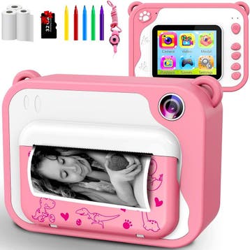 Instant Kindercamera set | Retour deal | Sla je slag, Verzenden, Zo goed als nieuw, Ontdekken, Met geluid