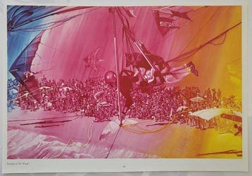 Jacques Monory (1924-2018) - 2 Lithographies de la série, Antiek en Kunst