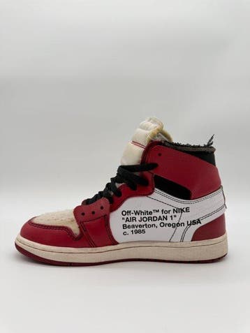 Nike - Jordan 1 High Off-White Chicago - Sneakers - Maat: EU