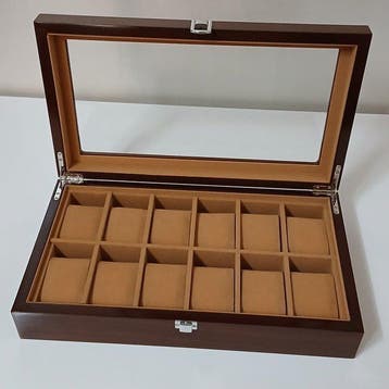 Luxotic - Boîte à bijoux - Bois laqué haut de gamme - Boite