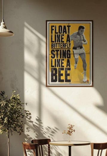 Muhammad Ali - Float Like a Butterfly, Sting Like a Bee |