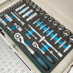 Datona Gereedschapskist drie lades - 4 lades gevuld - wit -, Ophalen of Verzenden