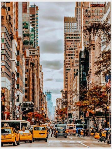 Fabian Kimmel - New York Fall Views II - Series of 6, New