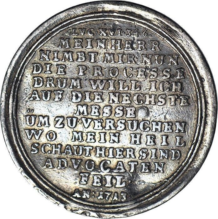 Duitsland, Hertogdom Saxe-Gotha. Friedrich II (1691–1732)., Postzegels en Munten, Munten | Europa | Niet-Euromunten