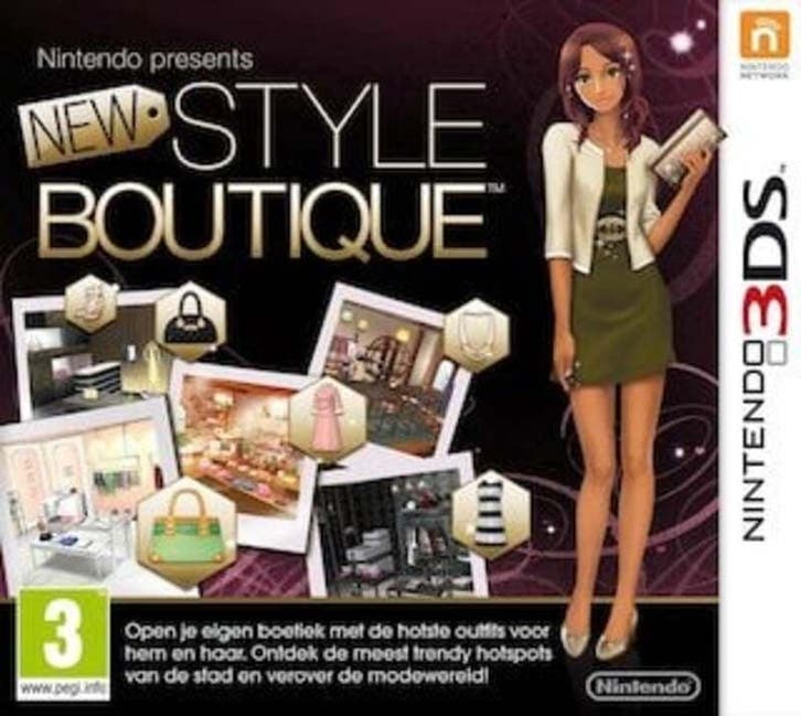 Nintendo Presents New Style Boutique (Losse Cartridge), Games en Spelcomputers, Games | Nintendo 2DS en 3DS, Zo goed als nieuw