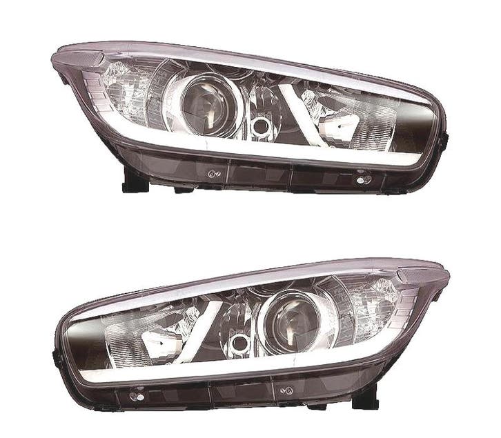 Phares Pour Kia Ceed 12-15 Fond Noir, Autos : Pièces & Accessoires, Éclairage, Envoi