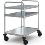 Serveerwagen | VARIOCART | RVS | 3 Niveaus (EN800x600) |, Verzenden, Nieuw in verpakking