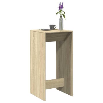 vidaXL Bartafel 51x50x103,5 cm bewerkt hout sonoma, Verzenden, Nieuw