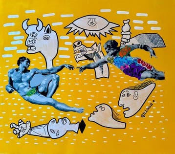 Quiona+ - ‘La Creazione di Adamo x Picasso’ XL