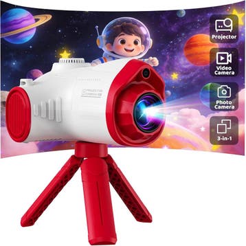 Ruimteschip Kindercamera | Retour deal | 40% korting, weg..., Verzenden, Zo goed als nieuw, Ontdekken