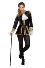 Markiezin Jas Zwart Goud Dames, Verzenden, Nieuw