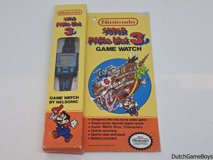 Game Watch - Nintendo - Super Mario Bros. 3 - Black - Boxed, Consoles de jeu & Jeux vidéo, Jeux | Autre, Envoi
