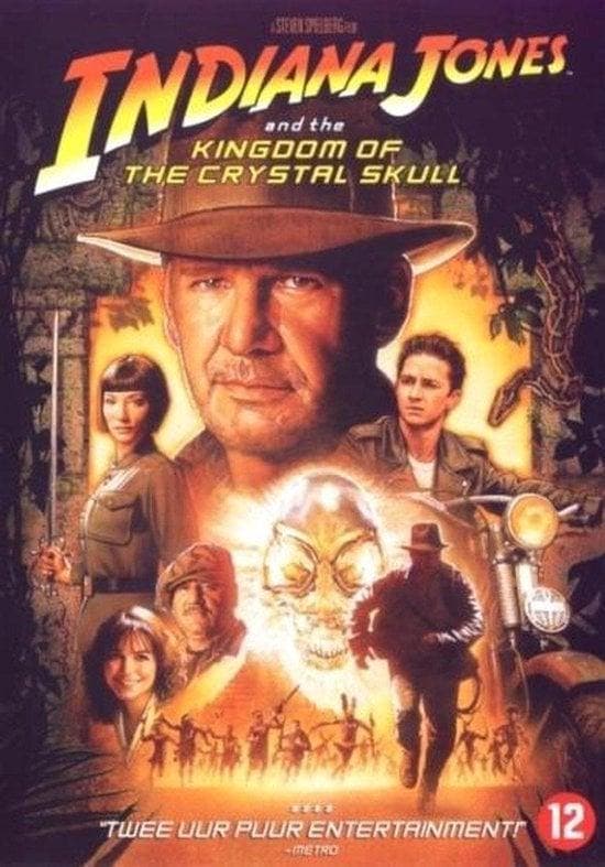 Indiana Jones and the kingdom of the crystal skull (dvd, CD & DVD, DVD | Action, Enlèvement ou Envoi