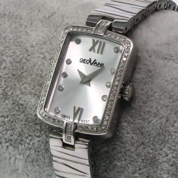 GEOVANI - Swiss Diamond Watch - GOL571-SS-D-1 - Stain on the