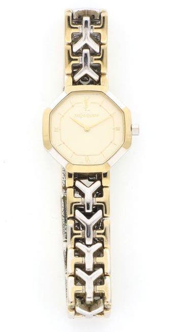 Yves Saint Laurent - Octagon Vintage Y-Link Bracelet - Sans