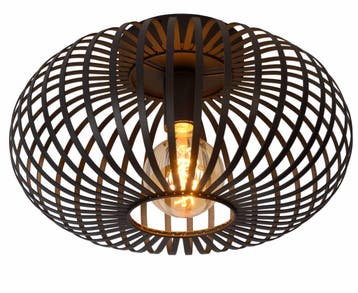 Lucide MANUELA - Plafonnière - Ø 40 cm - 1xE27 -, Verzenden, Nieuw