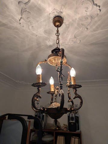 Lustre - Bronze, Antiek en Kunst