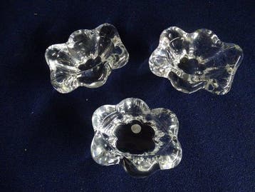Daum Frères - Peper- en zoutstel (3) - Kristal