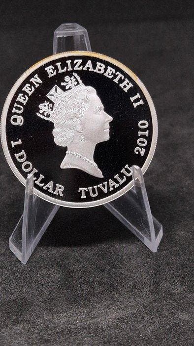 Tuvalu. 1 Dollar 2010 Frédéric Chopin (Zonder minimumprijs), Postzegels en Munten, Munten | Europa | Niet-Euromunten