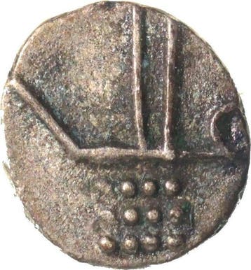 Brits-Indië - Travancore. Viraraya zilveren Fanam z.j. (ca.
