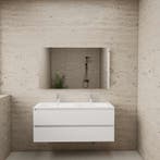 ACTIE BWS Badmeubel | Paris | Wit 120 cm | Mat Wit Wastafel, Ophalen of Verzenden, Nieuw, Bad