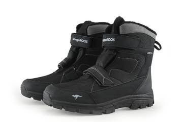 Kangaroos Snowboots in maat 42 Zwart, Verzenden, Zwart, Overige typen, Zo goed als nieuw