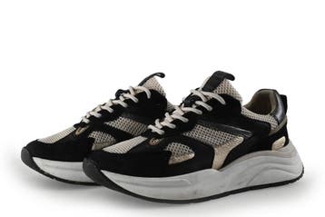 Manfield Sneakers in maat 37 Zwart, Verzenden, Sneakers