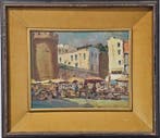 Federico Starnone (1917-1998) - Mercato a Porta Capuana