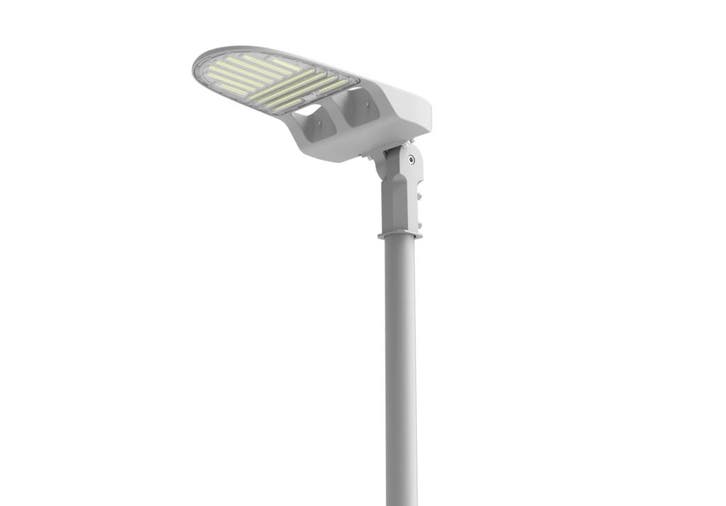 8 meter stalen lichtmast inclusief 100W LED straatlamp – Com, Zakelijke goederen, Overige Zakelijke goederen, Verzenden