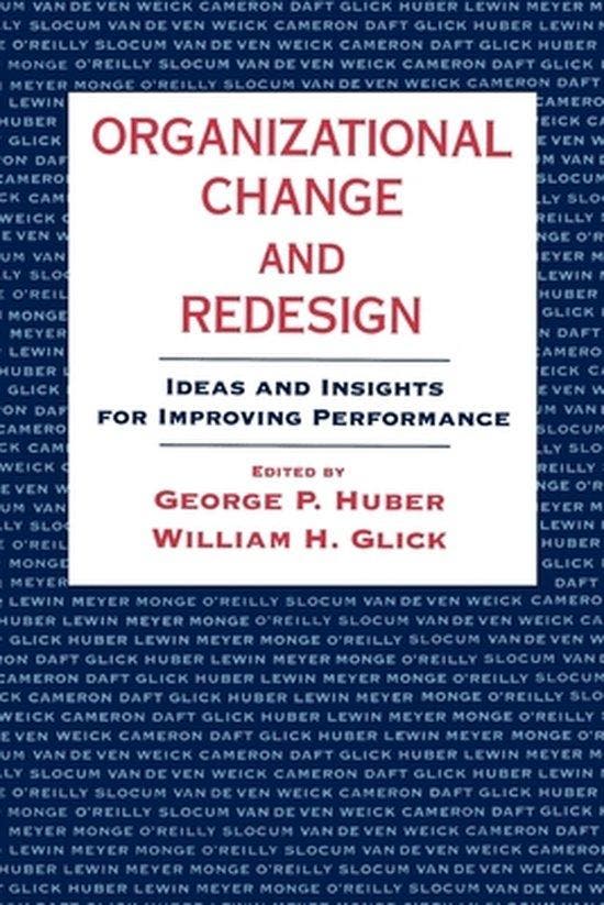 Organizational Change and Redesign 9780195101157, Boeken, Taal | Engels, Zo goed als nieuw, Verzenden