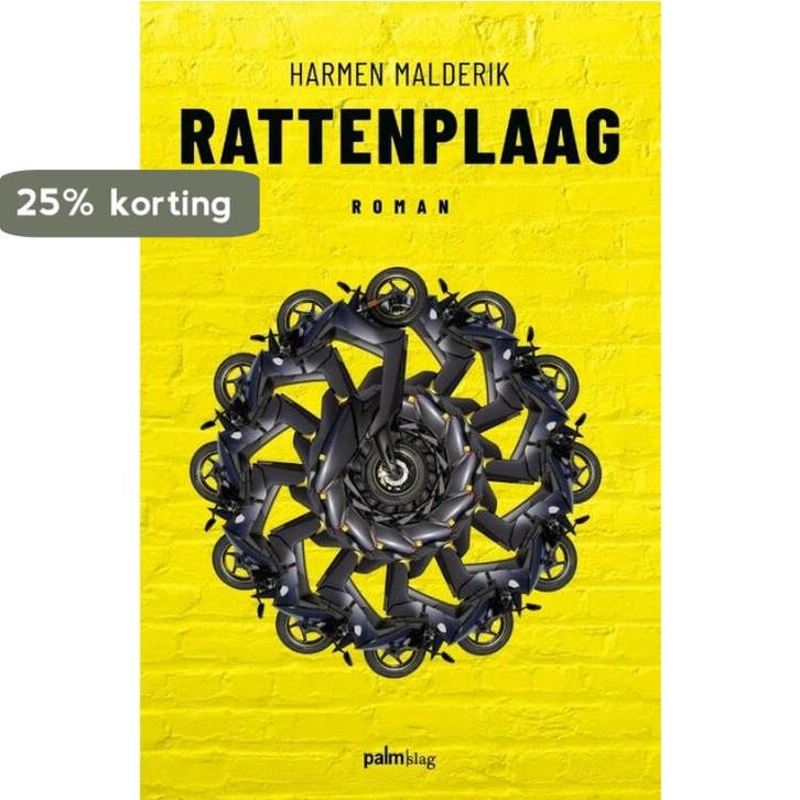 Rattenplaag 9789493245419 Harmen Malderik, Boeken, Romans, Zo goed als nieuw, Verzenden