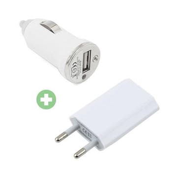 2 in 1 Oplaadset Stekkerlader/Wallcharger &, Verzenden, Nieuw