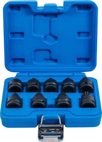 Bgs Technic krachtbit dop set  1/2 spline XZN veeltand M4 -, Verzenden, Nieuw