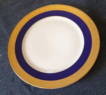 Rosenthal - Service de dîner (12) - Eminence Cobalt Blu 24 K, Antiek en Kunst