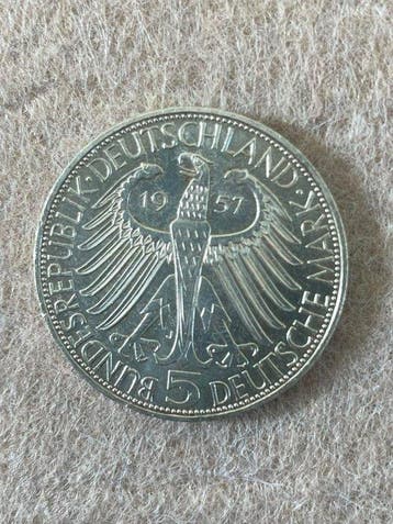 Duitsland, Bondsrepubliek 5 Mark 5-Deutsche-Mark-Gedenkmünze
