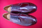 Crockett & Jones for Alt Wien Shell Cordovan UK 8 Oxblood, Nieuw