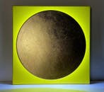 Bruno Bani (1964) - Eclisse totale Foglia oro, Antiek en Kunst, Kunst | Schilderijen | Modern