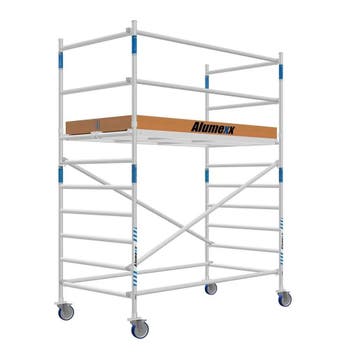 ALX S-PRO Rolsteiger 135x190x4.20m WH wooddeck, Ophalen of Verzenden, Rolsteiger of Kamersteiger