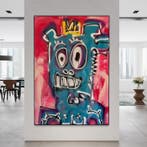 Timo Wedell - Scarry Rabbit - XXL - Hommage Basquiat, Antiek en Kunst