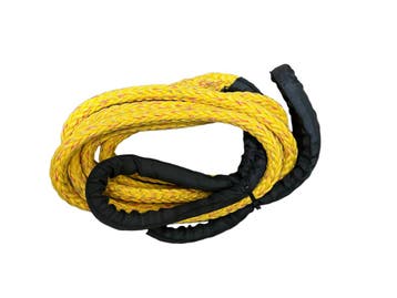 Yellow-Shark Red 18MM 5MTR 2 beklede oogjes van 50 cm NIE..., Sports nautiques & Bateaux, Navigation professionnelle, Verzenden