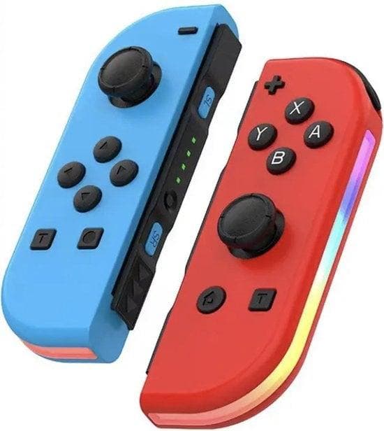 Nintendo Switch Joy Con Rood/Blauw Set (Third Party) (Nieuw), Games en Spelcomputers, Spelcomputers | Nintendo Switch, Nieuw, Ophalen of Verzenden