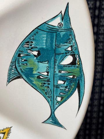 Villeroy & Boch - Service à huîtres (7) - Terre cuite /