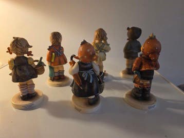 Goebel - Figurine - Hummel beeldjes set (6) - Porcelaine